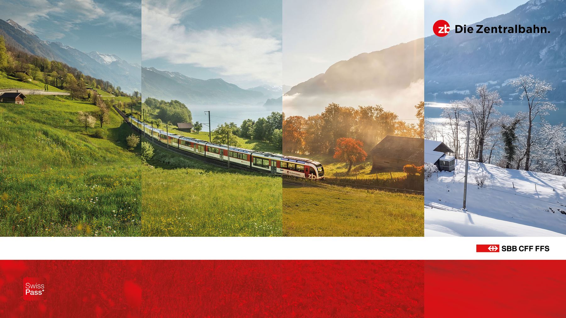 Vier Jahreszeiten im Layout